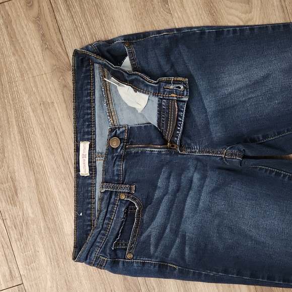 Altar'd State Denim Stretchy Skinny Straight Blue Jeans Women's 28 - Picture 6 of 16